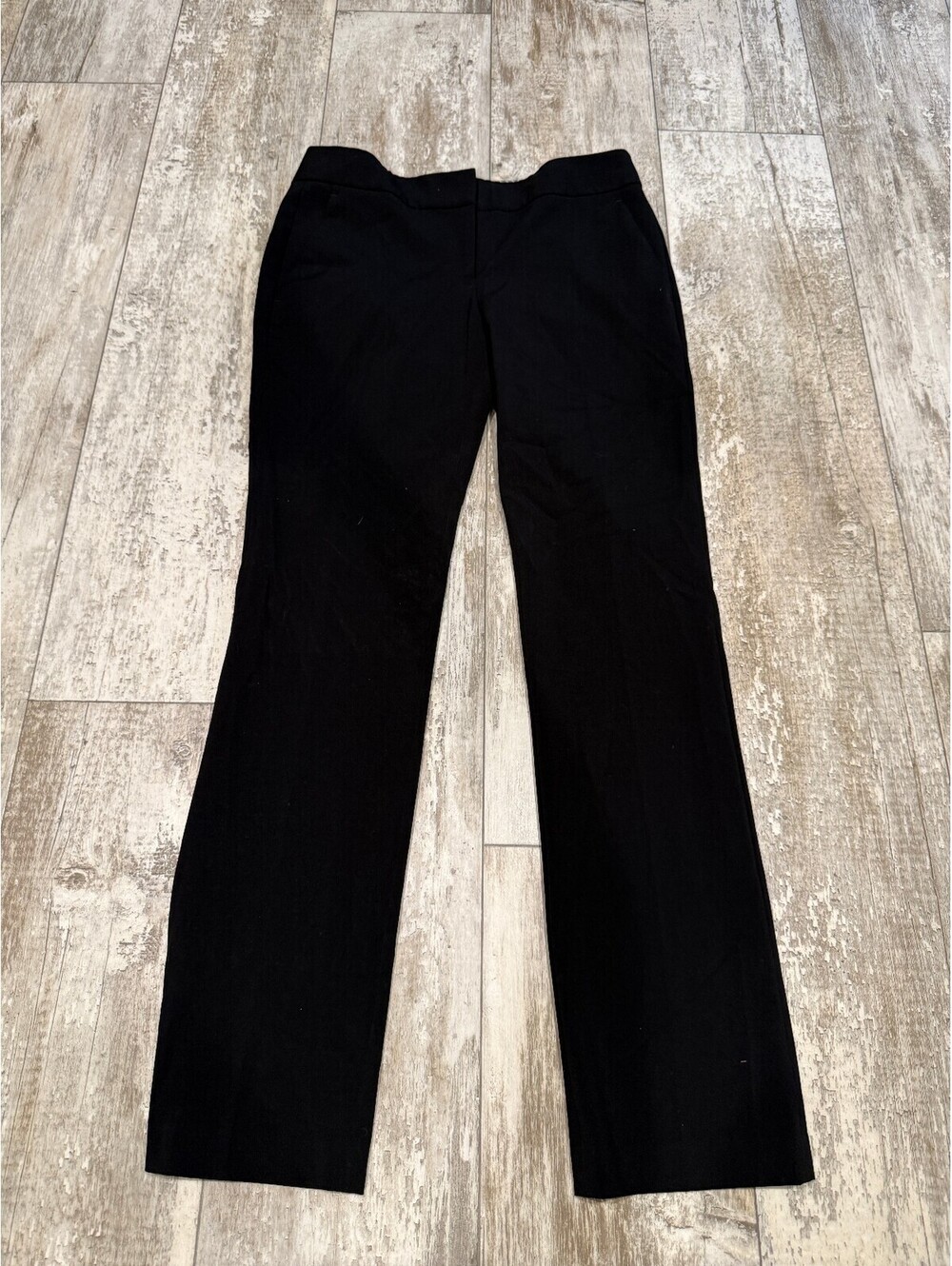 Vince Camuto Womens 4 Black Straight Leg Dress Pants Career